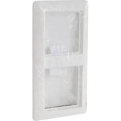 JUNG AS500 Afdekraam 2-voudig Wit New