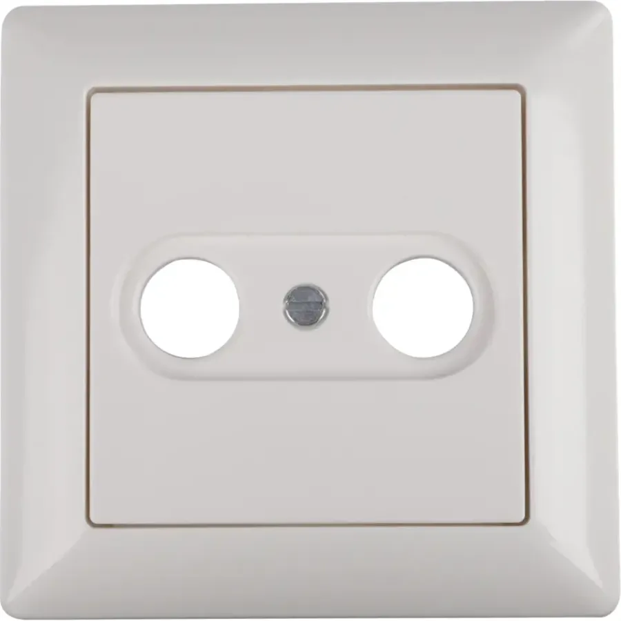JUNG AS500 Centraalplaat Radio/TV Wit Sale
