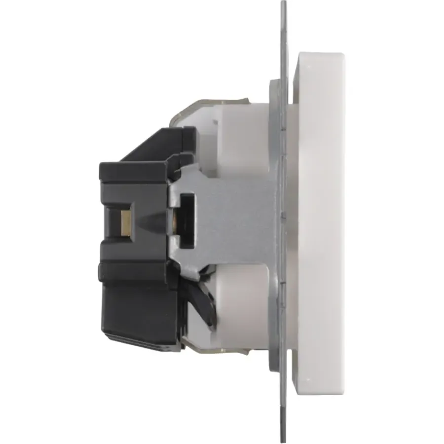 JUNG AS500 Enkel Geaard Stopcontact Wit New