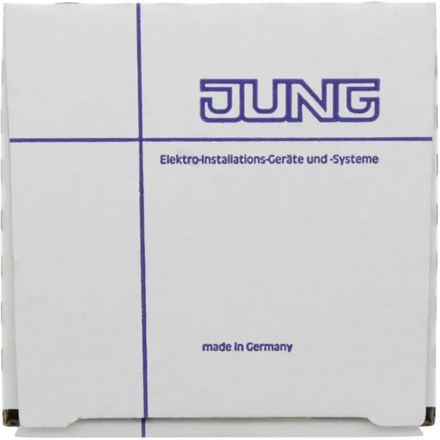 JUNG AS500 Opbouwraam 1-voudig Wit Hot