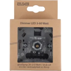 JUNG inbouwdimmer led/spaar 3-60 watt Outlet