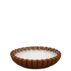 Kaars bruin - h3,5xd14,5cm