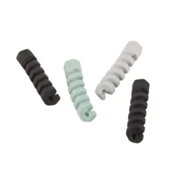 Fix-o-moll Kabelbeschermers 3 kleuren 9x42mm - 4 stuks