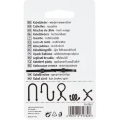 Fix-o-moll Kabelbinder fix-o-tie 2 klittenband 152mm - 2 stuks Hot