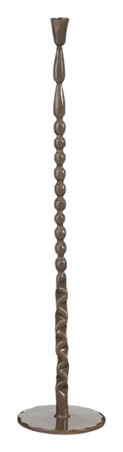 Kandelaar bruin - h63xd13,5cm