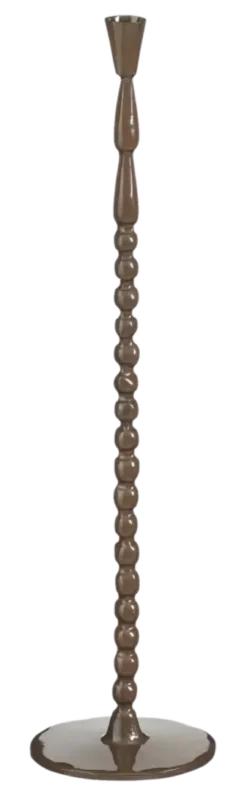 Kandelaar bruin - h56xd13,5cm