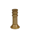 Kandelaar d.goud - h14xd7cm