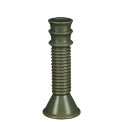 Kandelaar d.groen - h18xd7cm