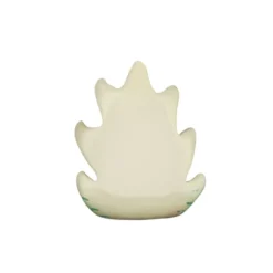 Kandelaar keramiek schelp groen