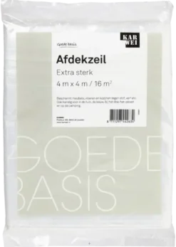 KARWEI afdekzeil extra sterk (4x4M)