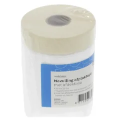 KARWEI afplaktape met afdekfolie navulling 33mx55cm Best