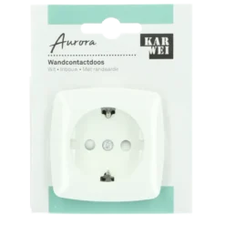 KARWEI Aurora wandcontactdoos RA wit New