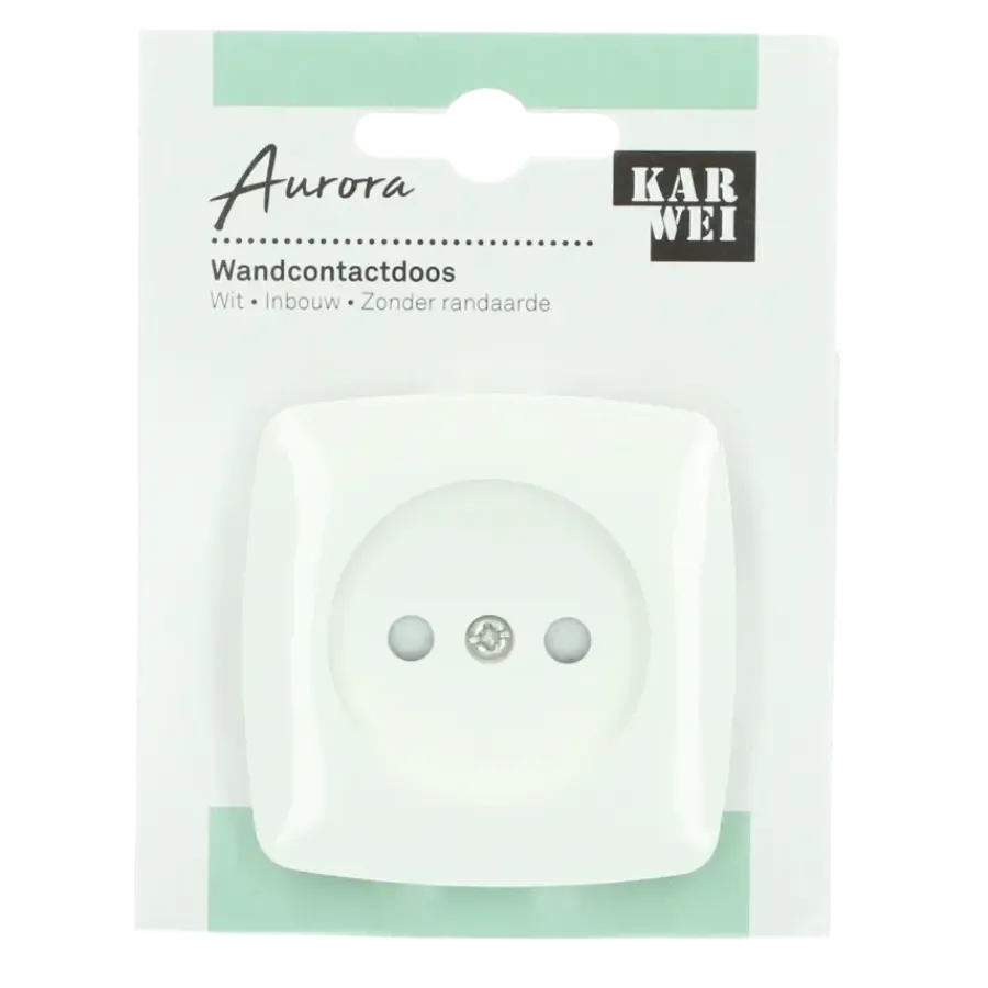 KARWEI Aurora wandcontactdoos wit
