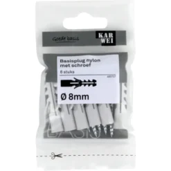 KARWEI Basisplug 8x40mm + uni 5x50mm 6ST