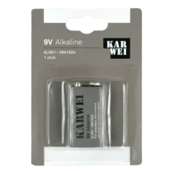 KARWEI Batterij Alkaline 9V 1 stuk