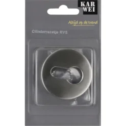 KARWEI cilinder rozet rond RVS Discount