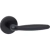 KARWEI deurkruk set Eros rond rozet zwart aluminium Outlet
