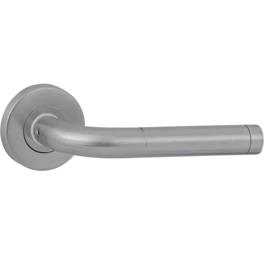 KARWEI deurkruk set George rond rozet RVS Clearance