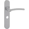 KARWEI deurkruk set John ovaal schild vrij-bezet sluiting 63/8 mm RVS Best