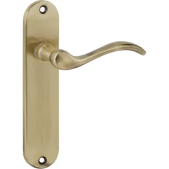 KARWEI deurkruk set Vitor ovaal blind schild messing antiek Outlet