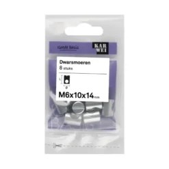 KARWEI dwarsmoer voor m6 bout (8 stuks)