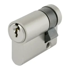 KARWEI halve profielcilinder nikkel 30/10 mm Outlet
