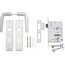 KARWEI insteekslot dag/nachtslot compleet met deurschild Doorn 50mm PC 56mm Sale
