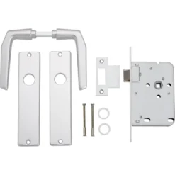 KARWEI insteekslot loopslot compleet met deurschild Doorn 50mm Best