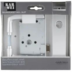 KARWEI insteekslot loopslot compleet met deurschild Doorn 50mm Best