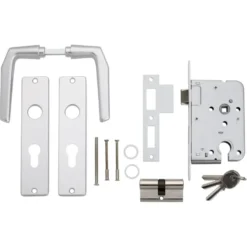 KARWEI insteekslot set compleet cilinder en deurschild Doorn 50mm Clearance
