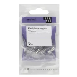 KARWEI kastplankdrager transparant 5 mm (10 stuks) Hot