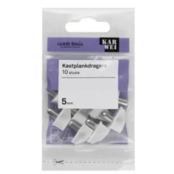 KARWEI kastplankdrager wit 5 mm (10 stuks) New
