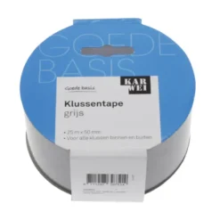 KARWEI klussentape 25mx50mm grijs Hot