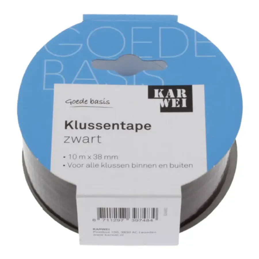 KARWEI klussentape 10mx38mm zwart Best