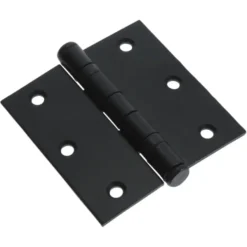 KARWEI Kogellagerscharnier 75x75 mm zwart - 2 stuks