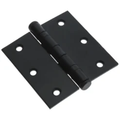 KARWEI Kogellagerscharnier 75x75 mm zwart - 2 stuks