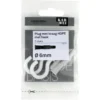 KARWEI kraagplug 6x36mm+schr.haak wit 4,5x65mm 2ST