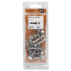 KARWEI montageschroef 6,3x32 mm (10 stuks)