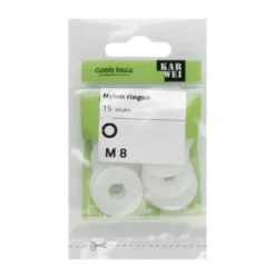 KARWEI nylon ring M8 (15 stuks)