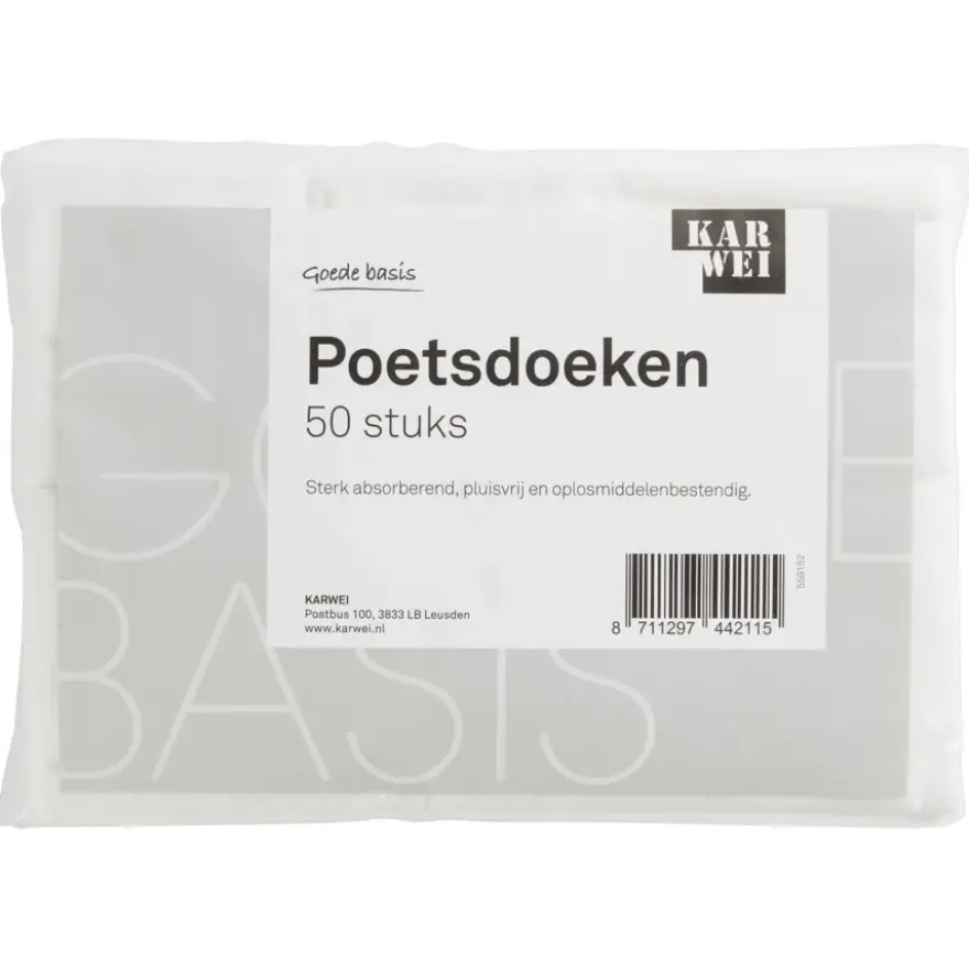 KARWEI poetsdoek 50 stuks