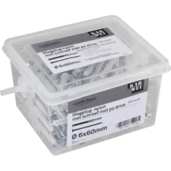 KARWEI slagplug 6x60mm/ 3,7x65mm 100ST