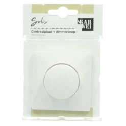 KARWEI Solis centraalplaat dimmer wit Online