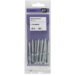 KARWEI stokschroef 8x60 mm (10 stuks)