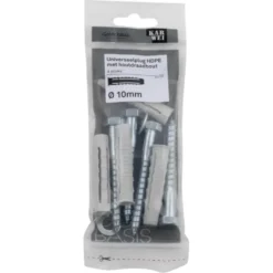 KARWEI uni-plug 10x50mm+hdb 8x70mm+ring 4ST