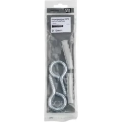 KARWEI uni-plug 12x60mm+Schroefoogschr 10x80mm 2ST