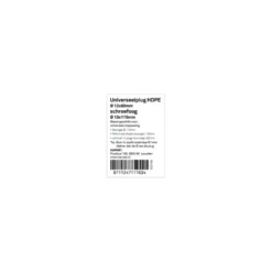 KARWEI uni-plug 12x60mm+Schroefoogschr 10x80mm 2ST