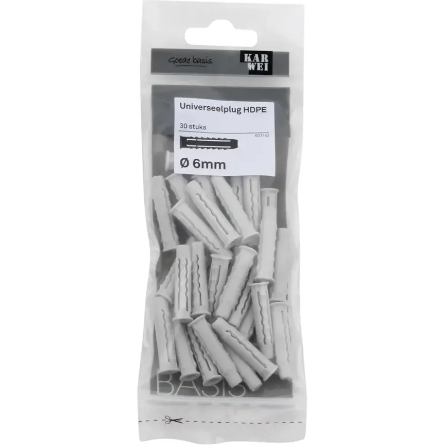 KARWEI uni-plug 6x30mm 30ST
