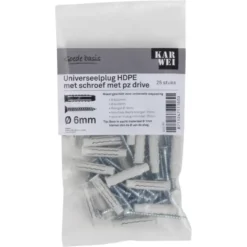 KARWEI uni-plug 6x30mm + uni 4x45mm 25ST