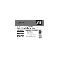 KARWEI uni-plug 6x30mm + uni 4x45mm 20ST