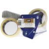 KARWEI verpakkingstape transparant 48 mm x 50 m (2 rollen) met dispenser Outlet
